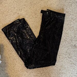 Black Sequin Women's Jeans